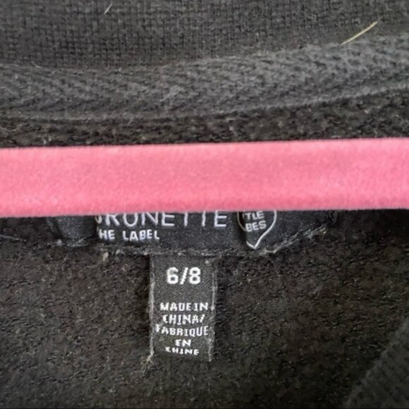 Brunette the Label Blond kids crew sweater sz 6 8 - Picture 3 of 3